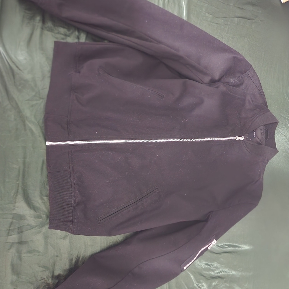 Men's ASOS Bomber in Black